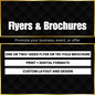 Flyers & Brochures